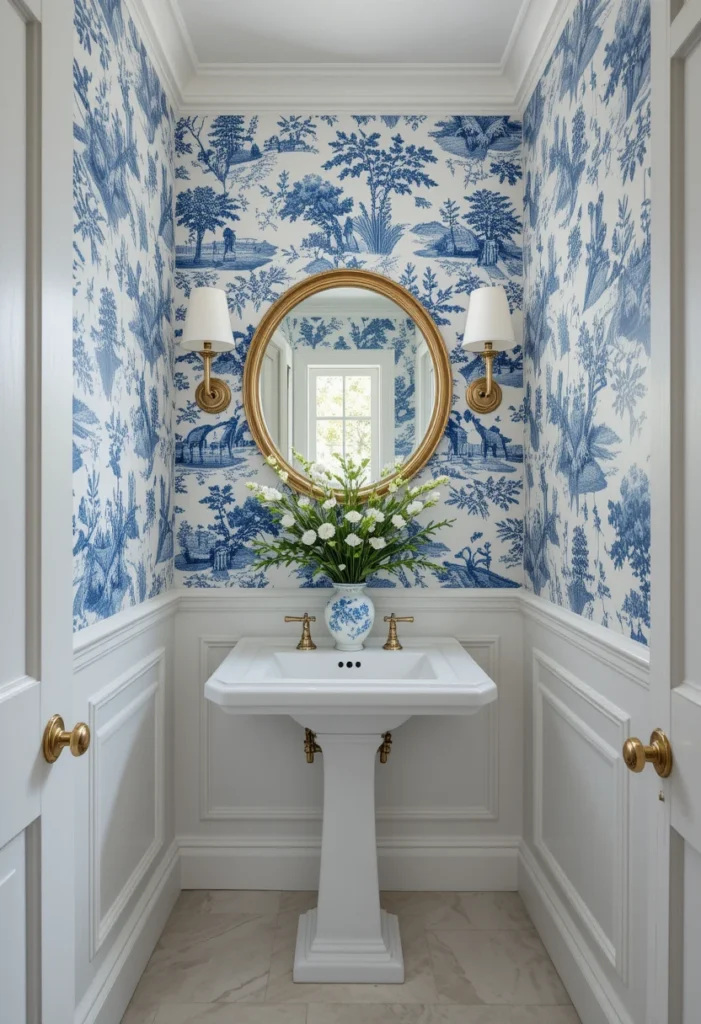 Blue Wallpaper for Pattern and Personality