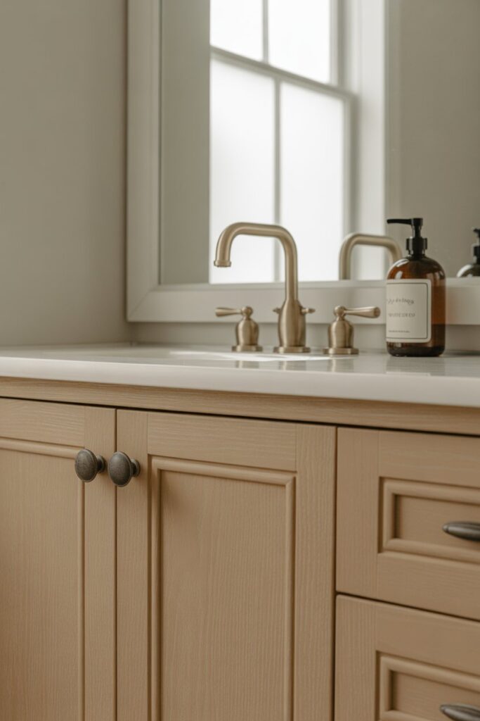 Brushed Brass and Oil-Rubbed Bronze