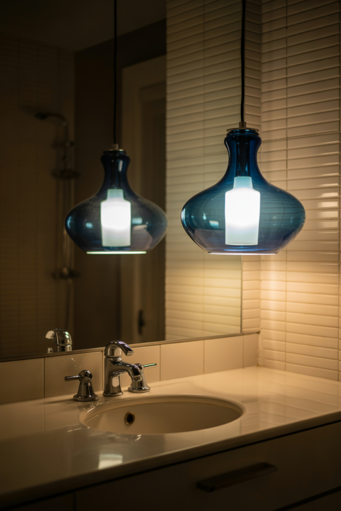 Built-in Blue Niches