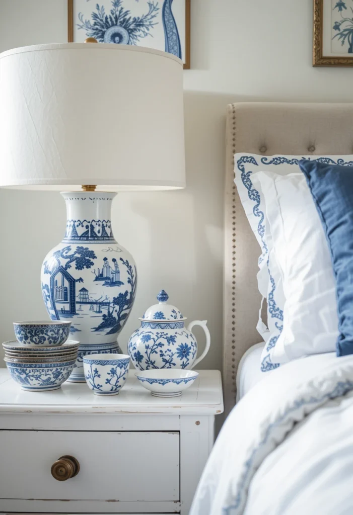 Chinoiserie or Blue and White Ceramics