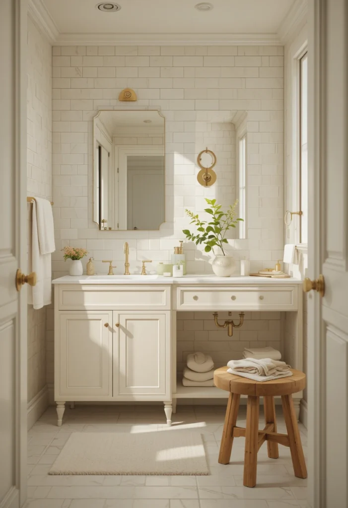 Classic White with Warm Undertones
