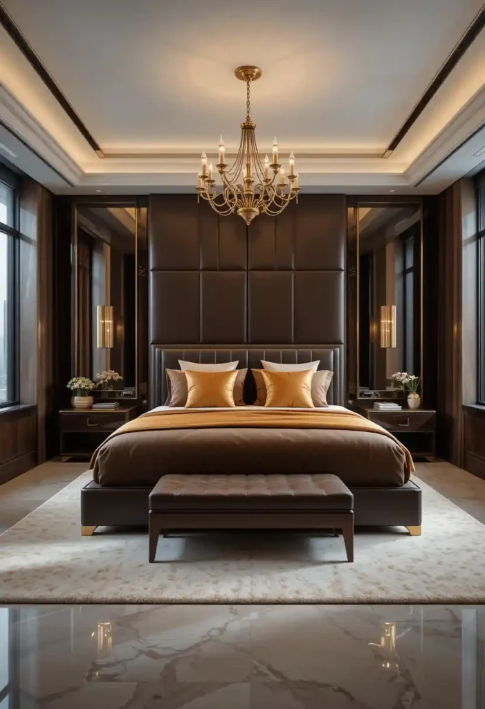 Contemporary Brown Luxury