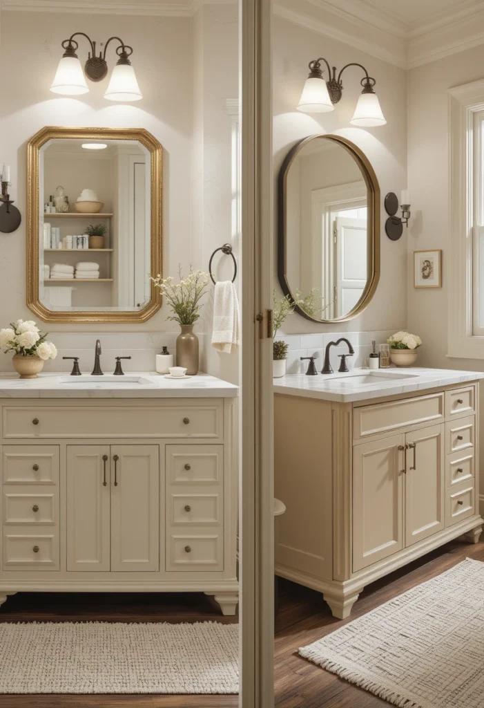 Cream vs. Beige