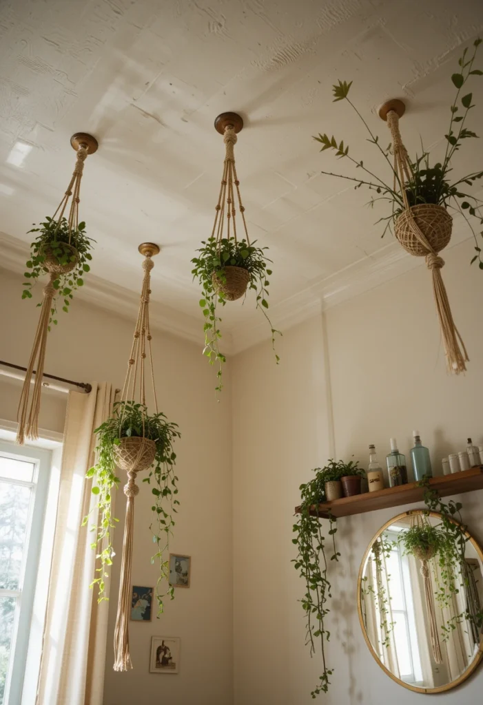 Create Visual Height with Hanging Elements