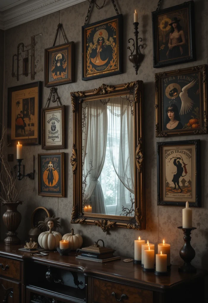 Create a Gallery Wall of Nightmares