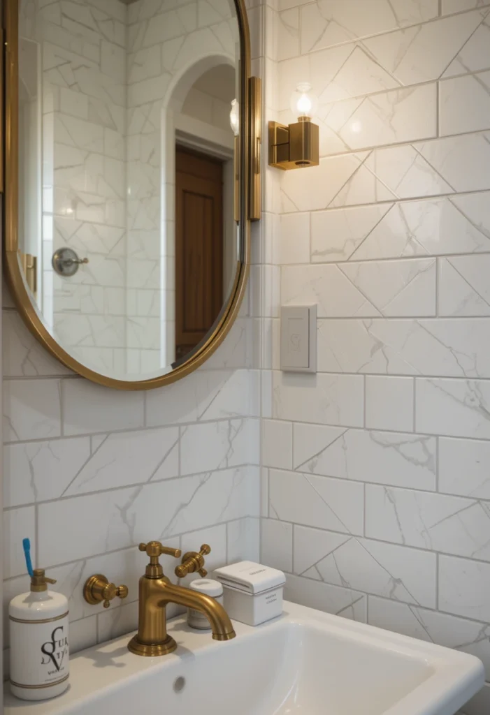 Creative Subway Tile Layouts