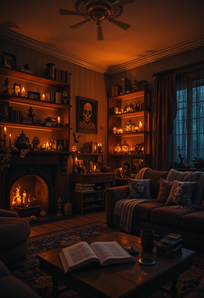 DIY Spooky Lighting That Sets the Mood