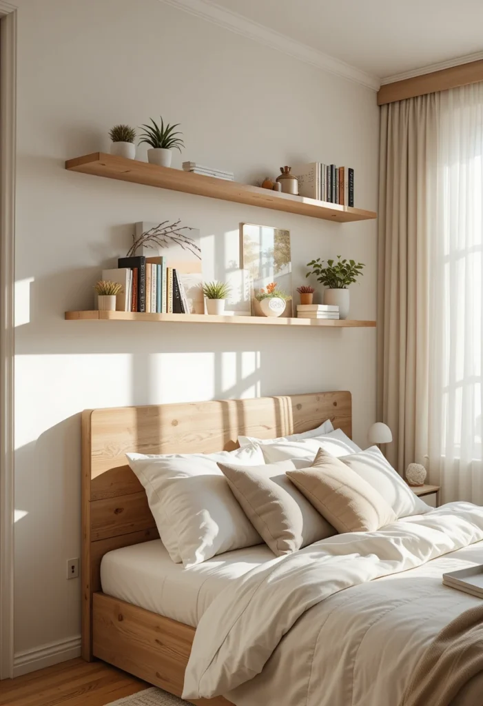 Floating Shelves for Function Meets Style