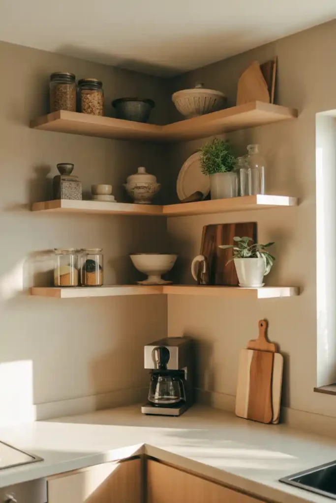 Floating Shelves with Personality