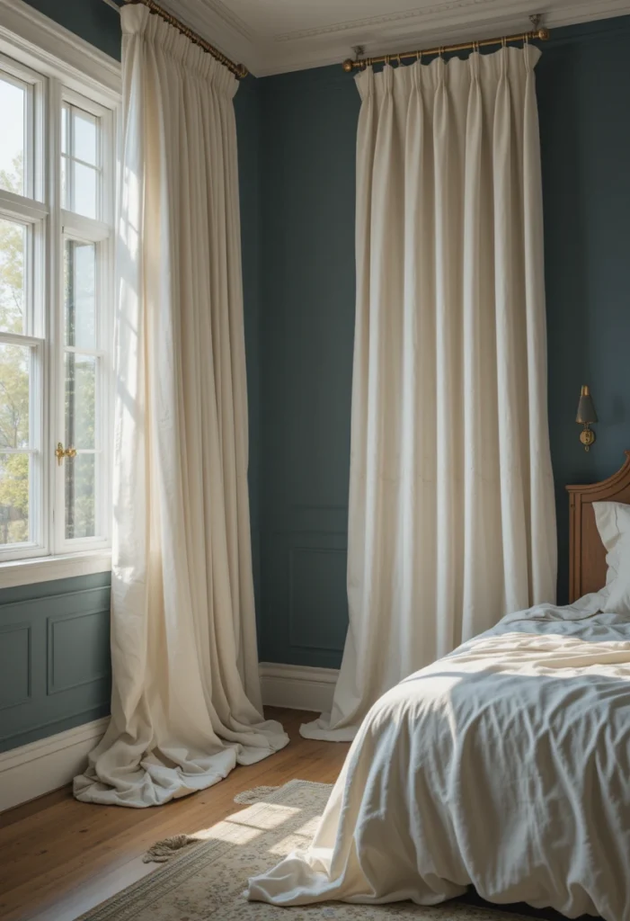 Fresh White or Cream Curtains