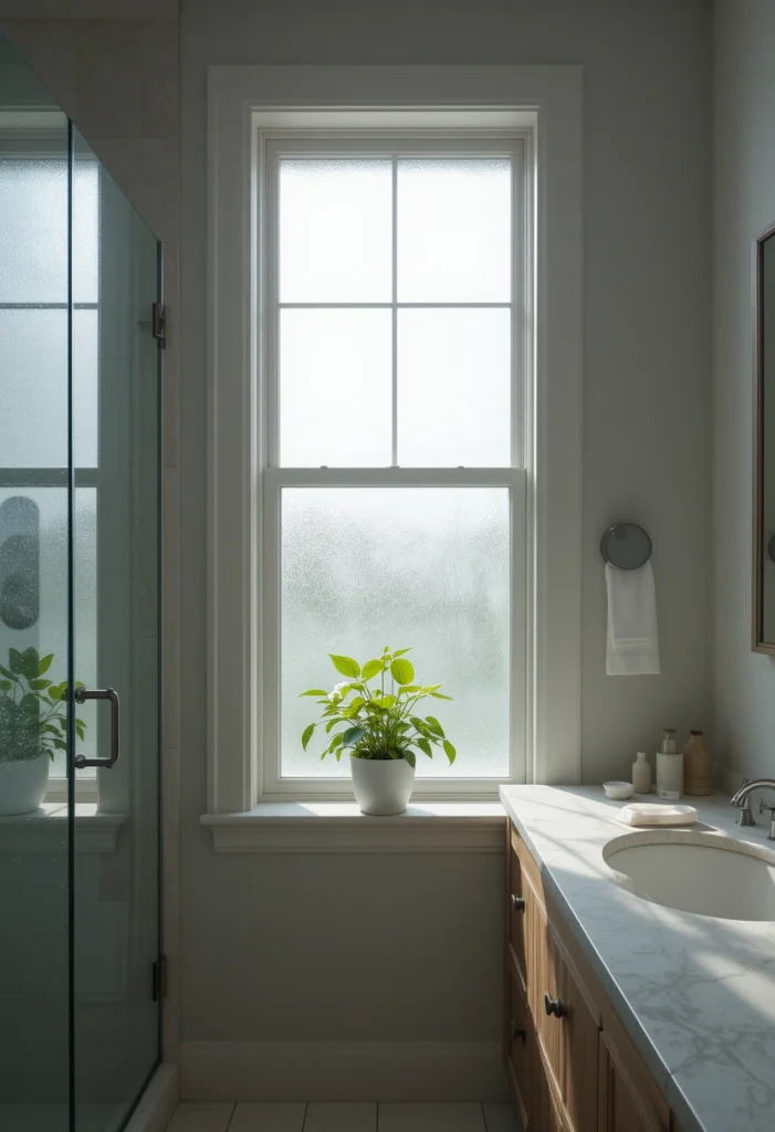 Frosted Film vs. Traditional Blinds