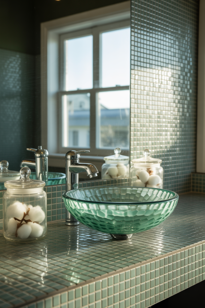 Glass Elements for Ocean Reflection