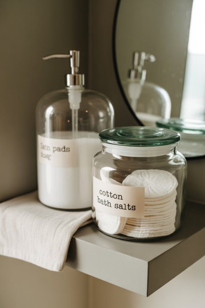 Glass Storage and Accessories