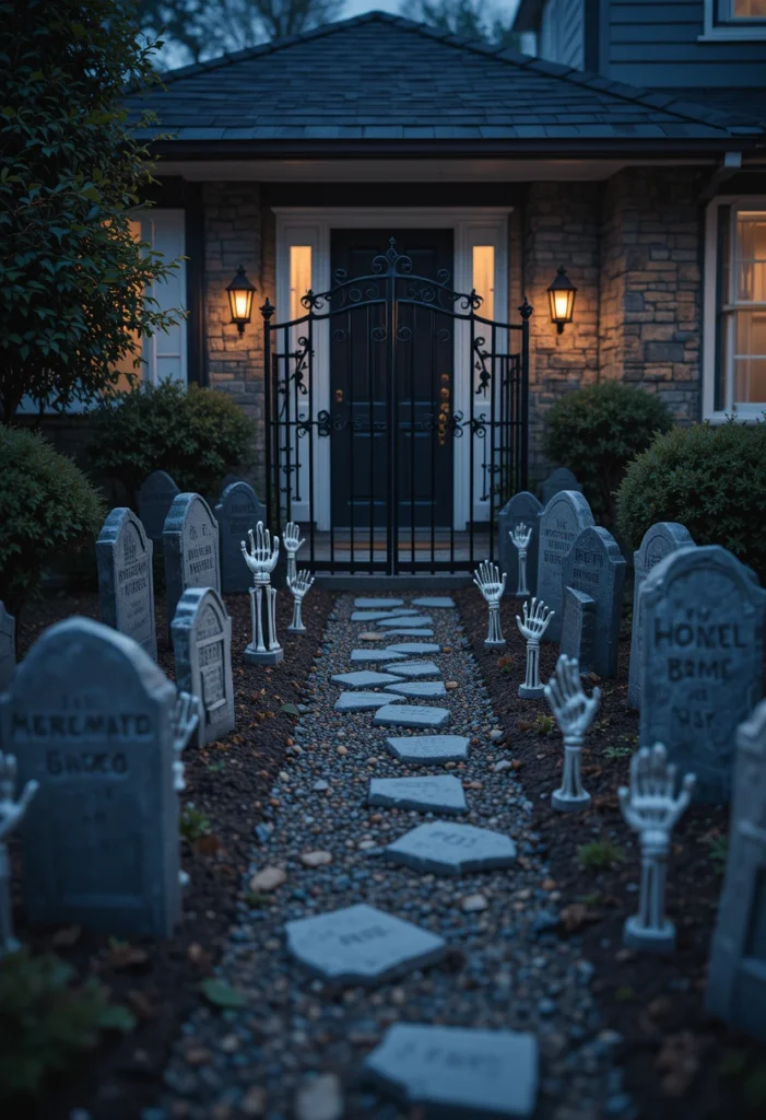 Graveyard Gate Entrance'