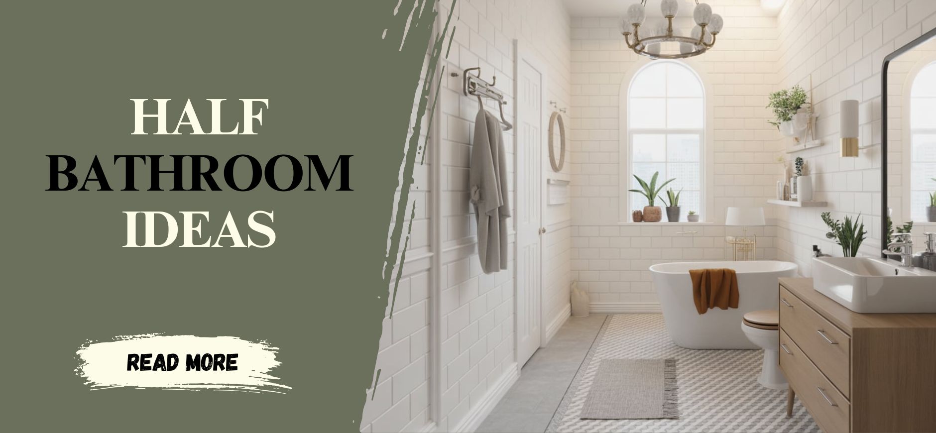 Half Bathroom Ideas That Make a Big Impact