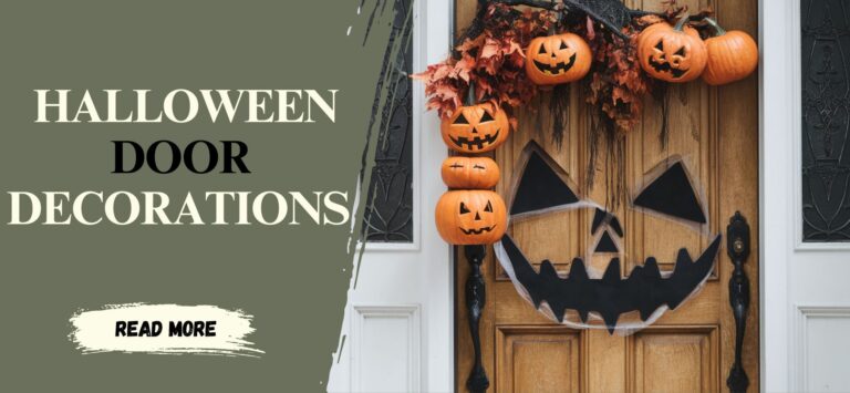 Halloween Door Decorations That Are Scary but Stylish