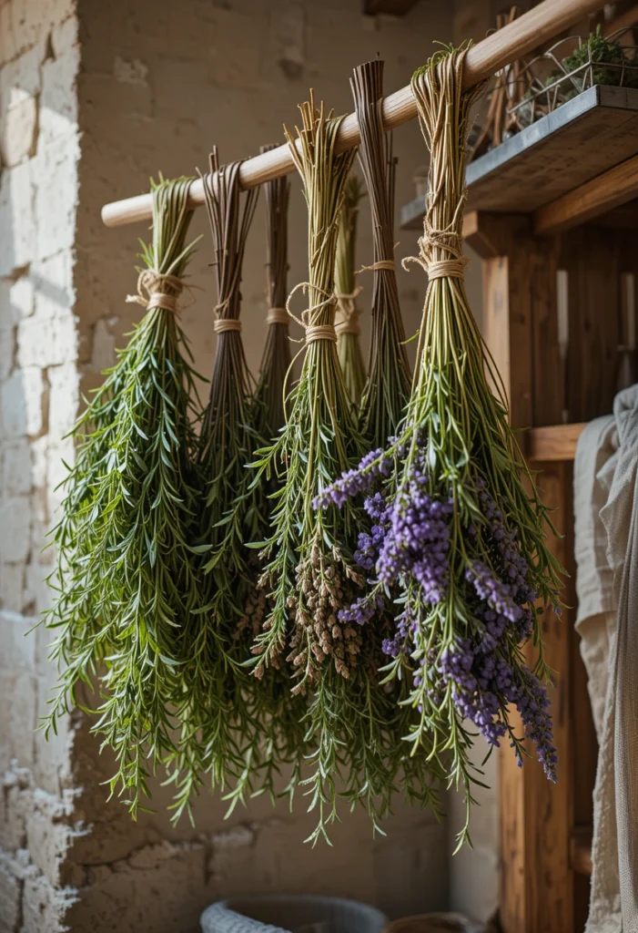 Hanging Herb Drying Station