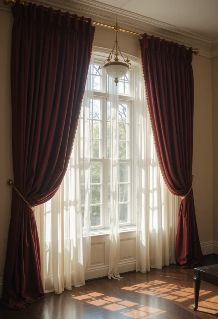 Heavy Drapery and Window Treatments