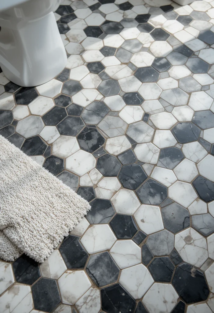 Hexagon Tile Sophistication