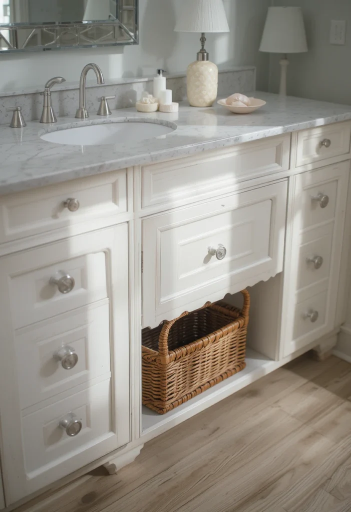 Hidden Storage That Maintains the Aesthetic