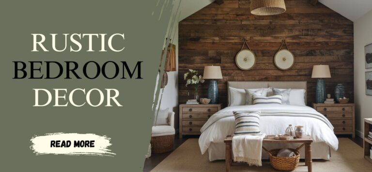 How to Create a Rustic Bedroom That's Equal Parts Cozy and Chic