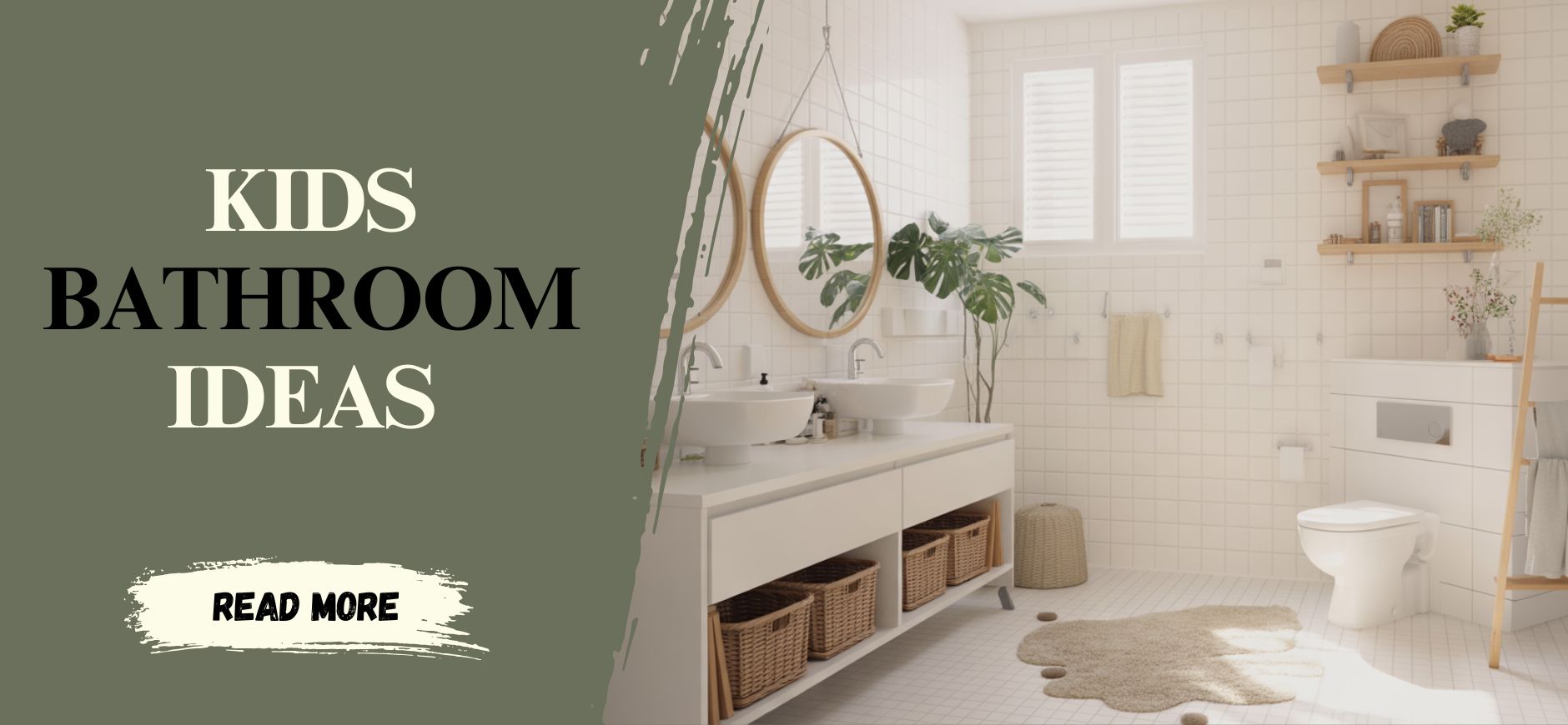 How to Create a Safe & Stylish Kids Bathroom
