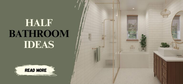 How to Design a Half Bathroom That Feels Bigger