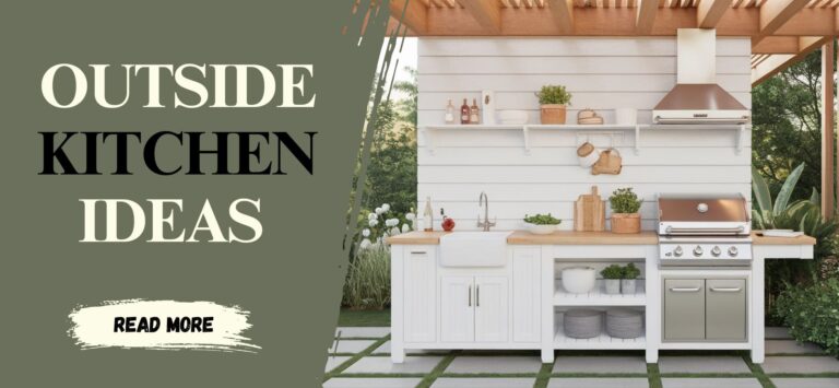 How to Design an Outside Kitchen