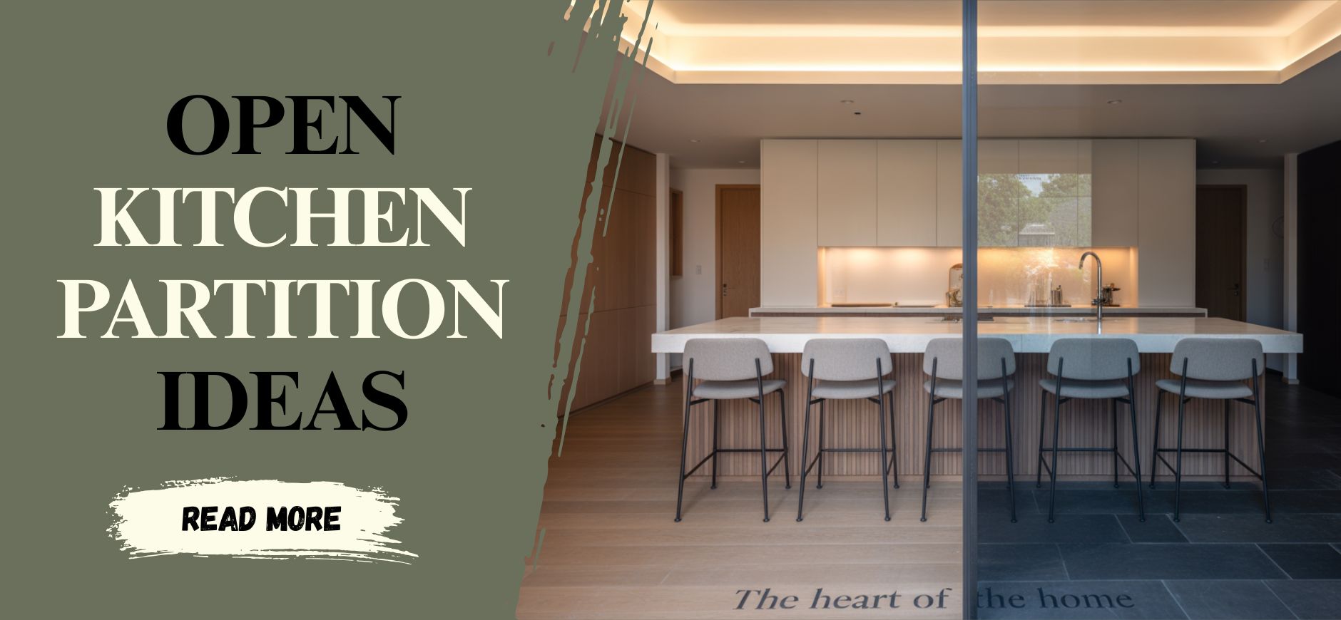 How to Divide an Open Kitchen Beautifully