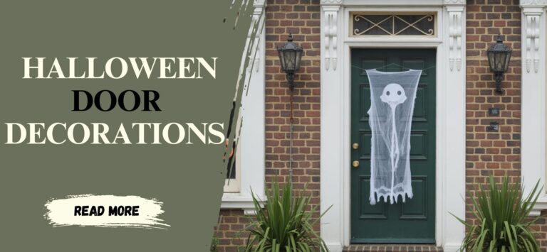 How to Make Stunning Halloween Door Decorations