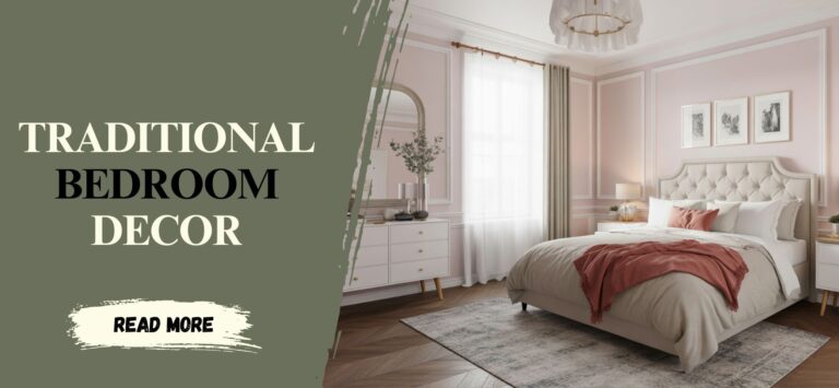 How to Style a Traditional Bedroom with Modern Comfort