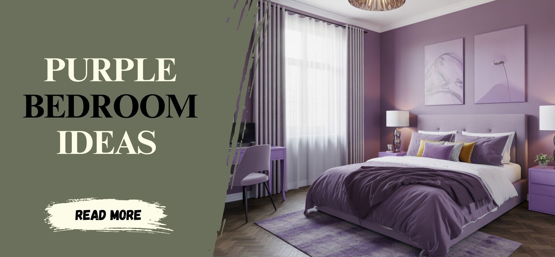 How to Style the Perfect Purple Bedroom
