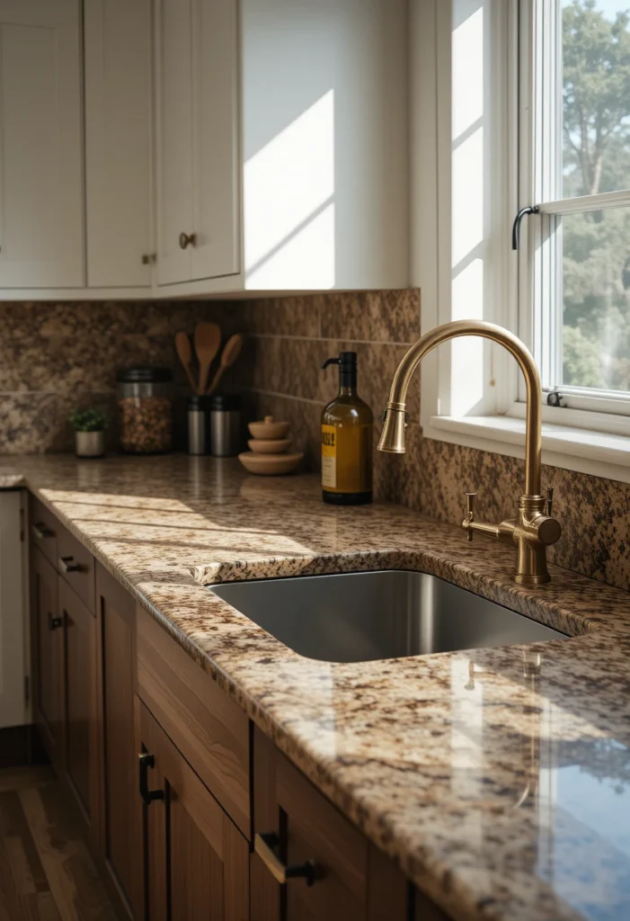 Incorporating Natural Brown Stone