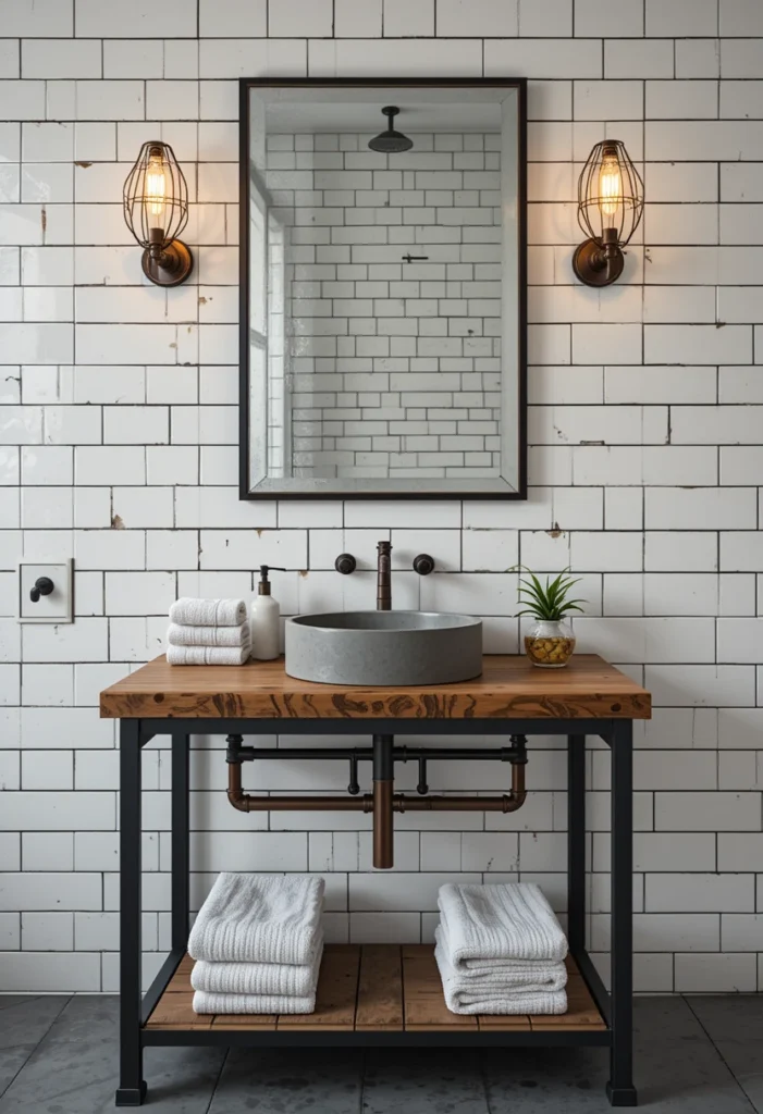 Industrial Style Vanities