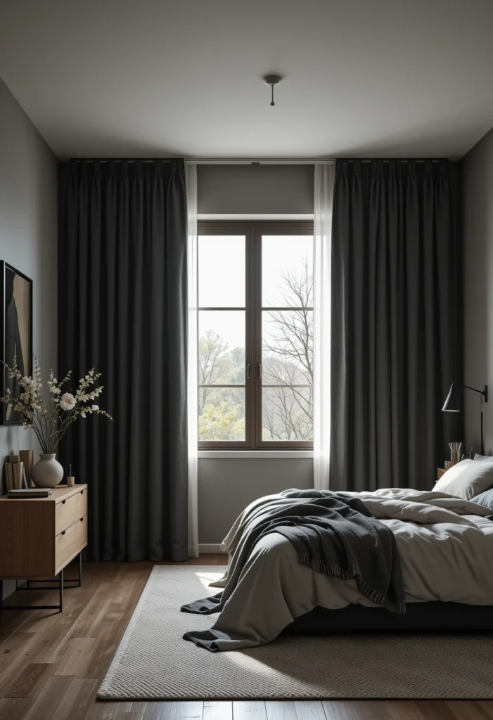 Install Blackout Curtains