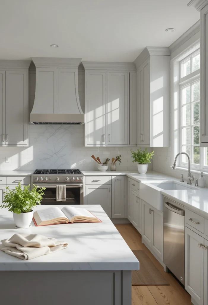 Light Grey Cabinets