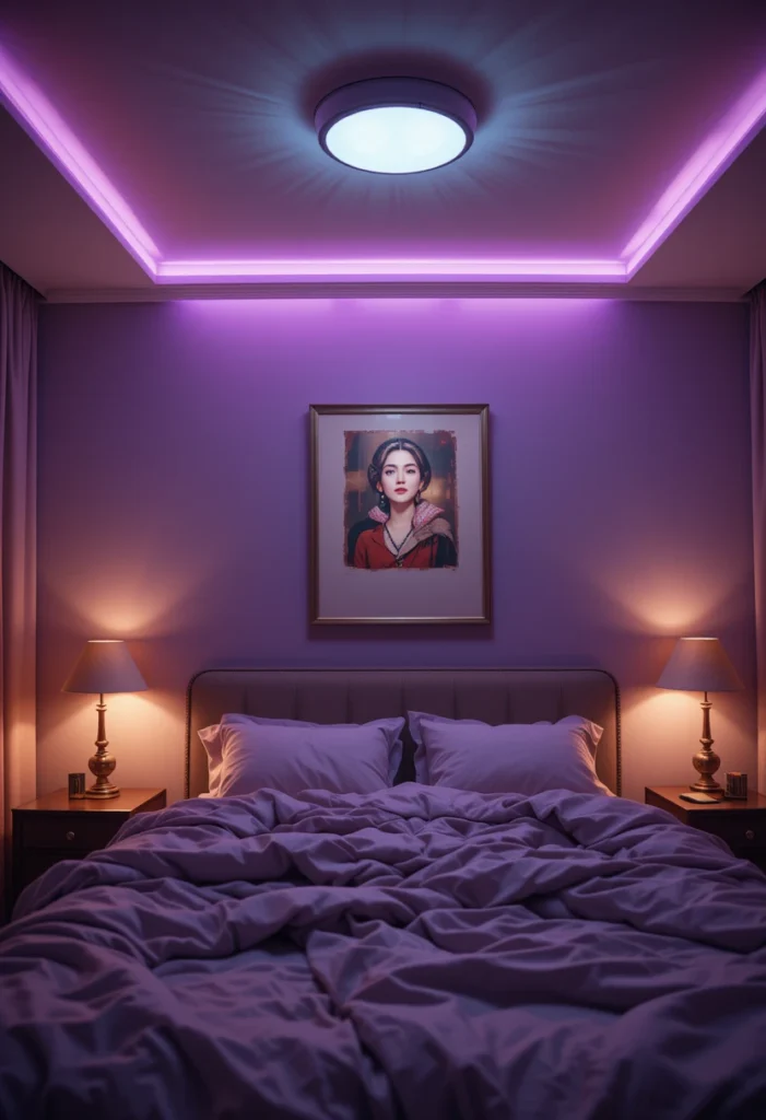 Lighting Your Purple Paradise