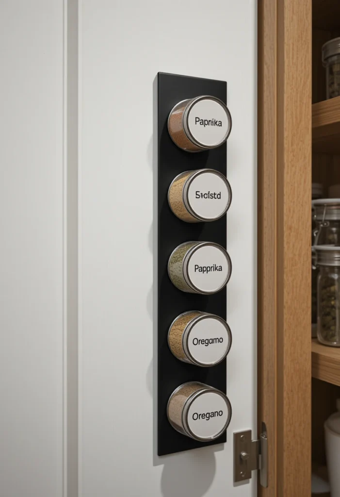 Magnetic Spice Storage for Metal Surfaces