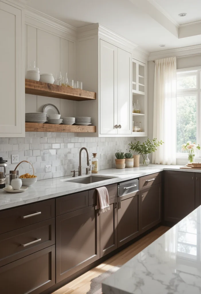 Making Dark Cabinets Feel Spacious