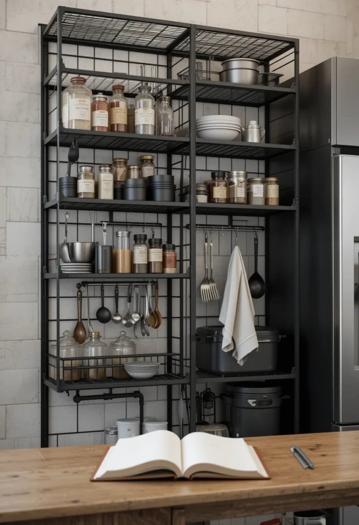 Metal Grid Shelving Systems