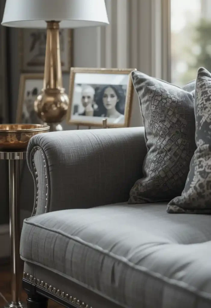 Metallic Accents for Instant Sophistication