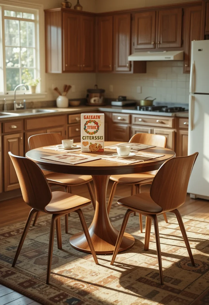 Mid-Century Modern Pedestal Tables