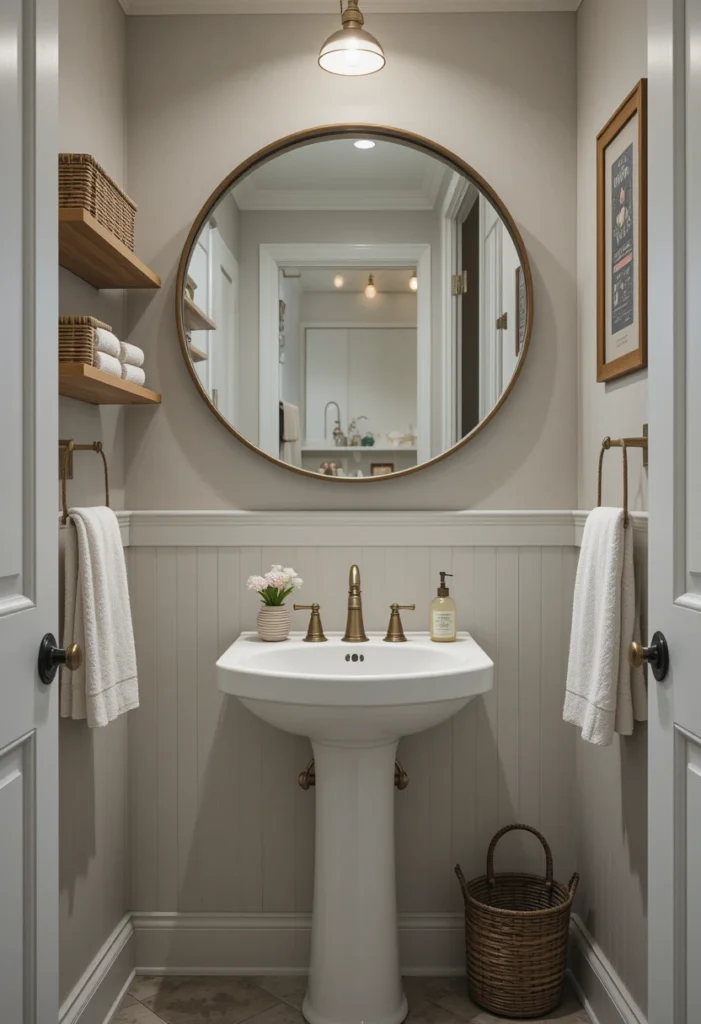 Mirrors That Do Double Duty