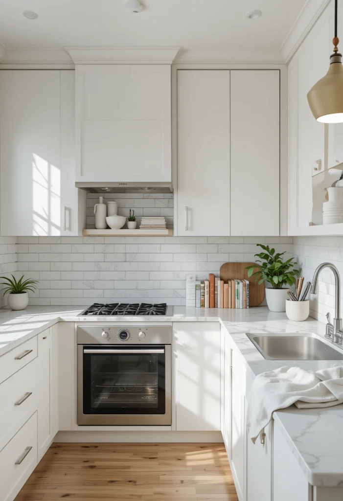 Mixed White Textures and Finishes