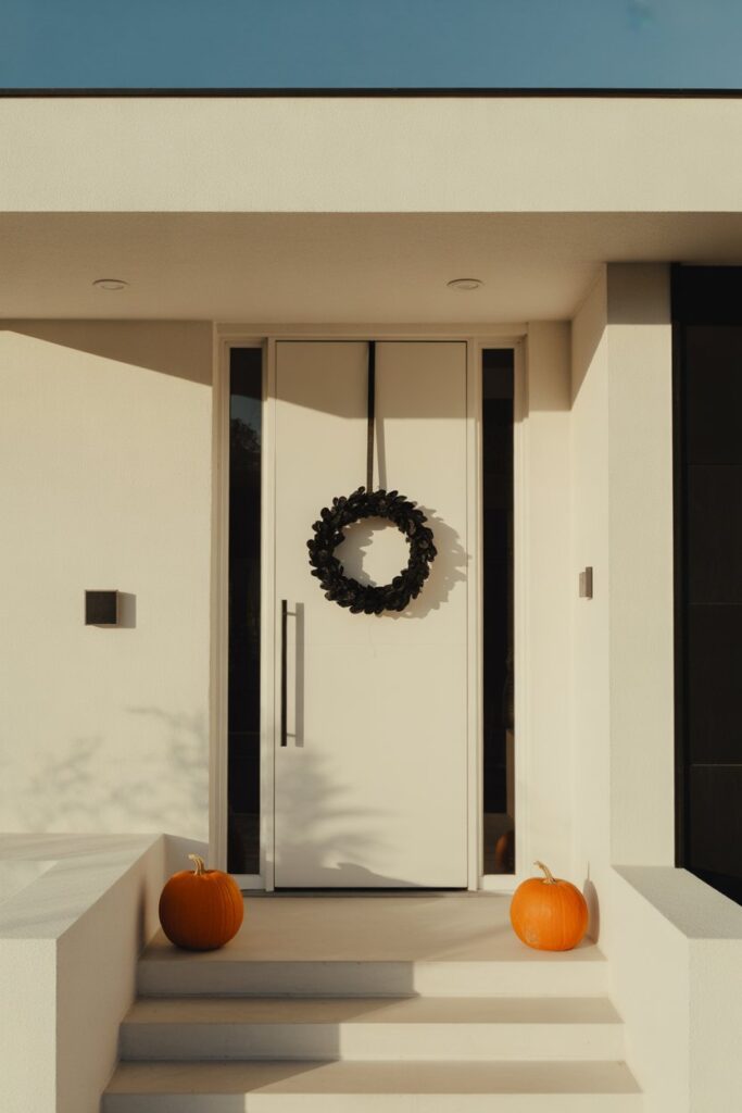 Modern Minimalism Meets Halloween Horror