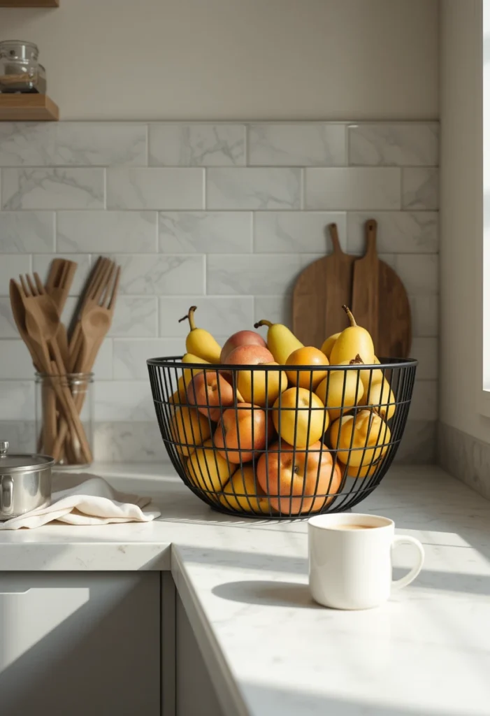 Modern Minimalist Wire Baskets