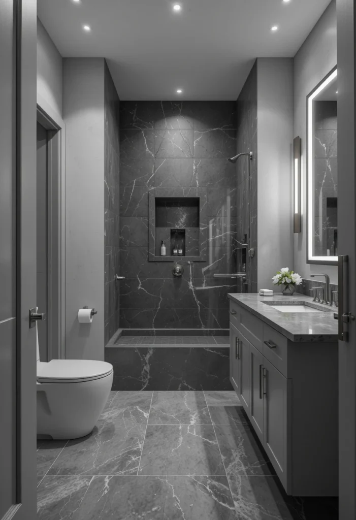 Monochromatic Grey Luxury Schemes