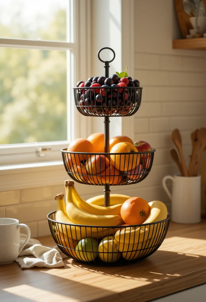 Multi-Tier Wire Baskets