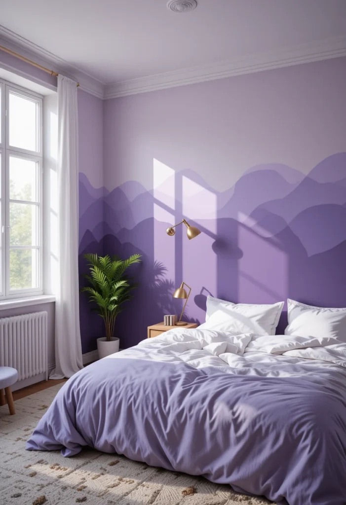Ombre Purple Walls (Yes, Really!)