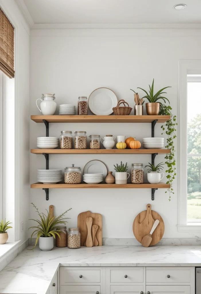 Open Shelving That Displays Life